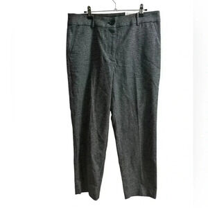 NWT Loft Curvy The Perfect Straight Houndstooth Pants Size 10